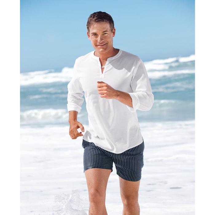 Beach dress shirts for men