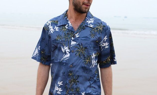 Beach dress shirts for men