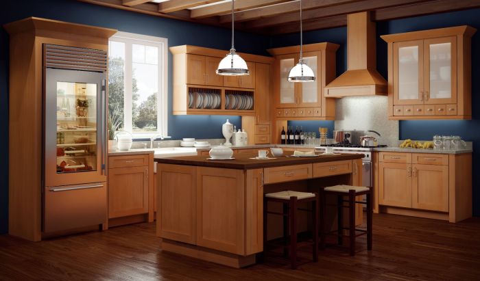 How to dress up shaker style cabinets