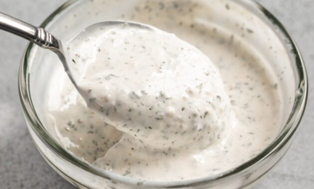 How to make ranch style dressing