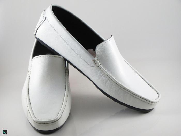 Mens white loafers dress shoes