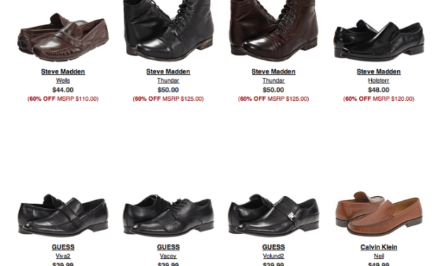 Shop men's dress shoes deals