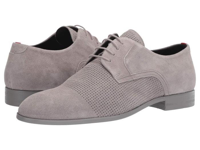 Mens grey suede dress shoes