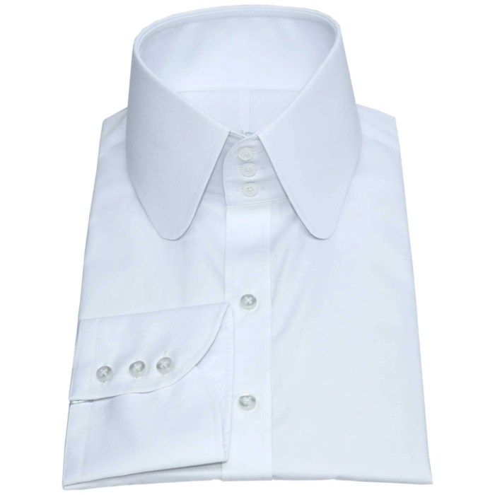 Mens white dress shirt regular fit