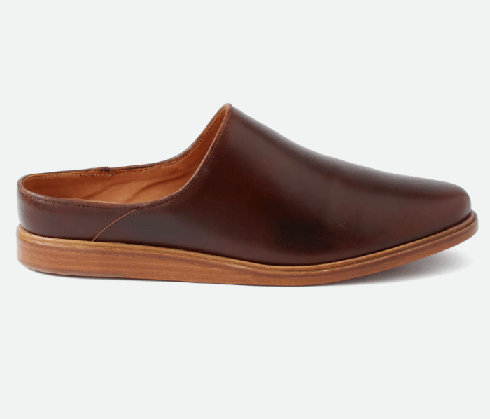 Mens dress mule shoes