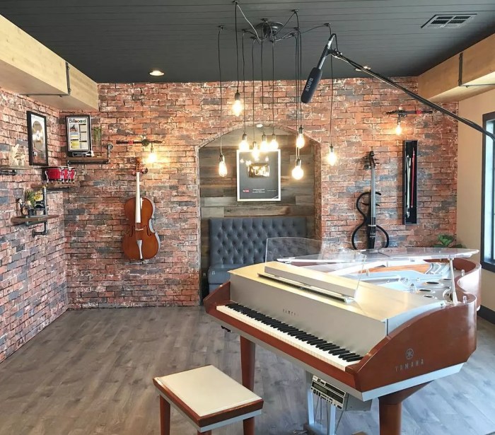 How to decorate a music room